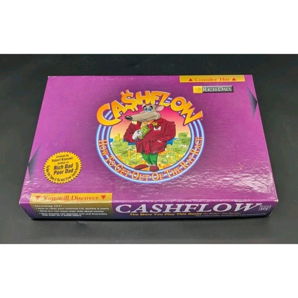Rich Dad Poor Dad Cashflow Investing 101 Board Game Complete